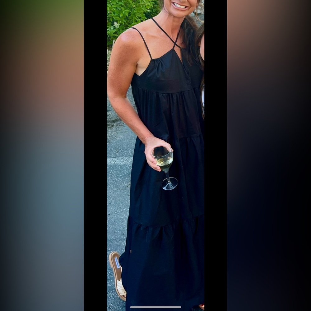 Vici Black maxi Dress